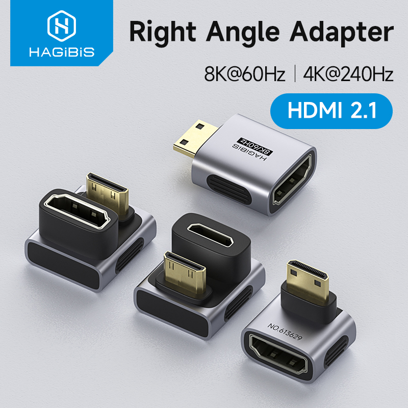 Smart Home Tablet - Hagibis mini HDMI naar HDMI adapter,