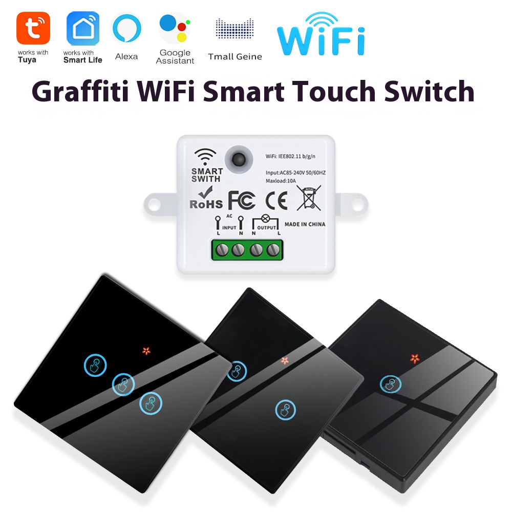 Smart Home Internet - Het Tuya Smart Switch-Off-apparaat beschikt over