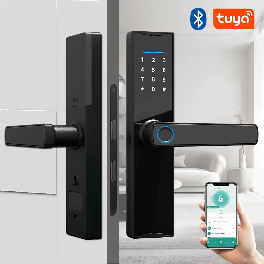 Smart Home Technology - Bluetooth-compatibel Tuya APP Slim deurslot Digitaal