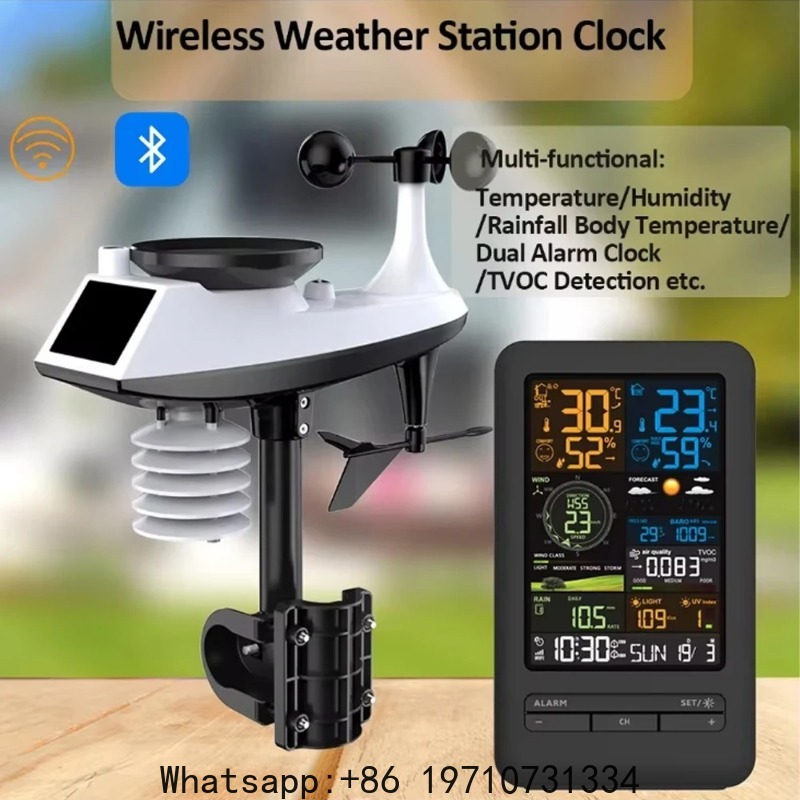 Smart Home Monitoring - WiFi Smart Weerstation Smart Home Digitale