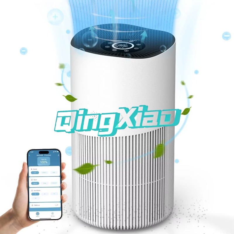 Smart Home Controller - Slimme app-bediening Luchtreiniger Verwijder rookgeur Negatieve
