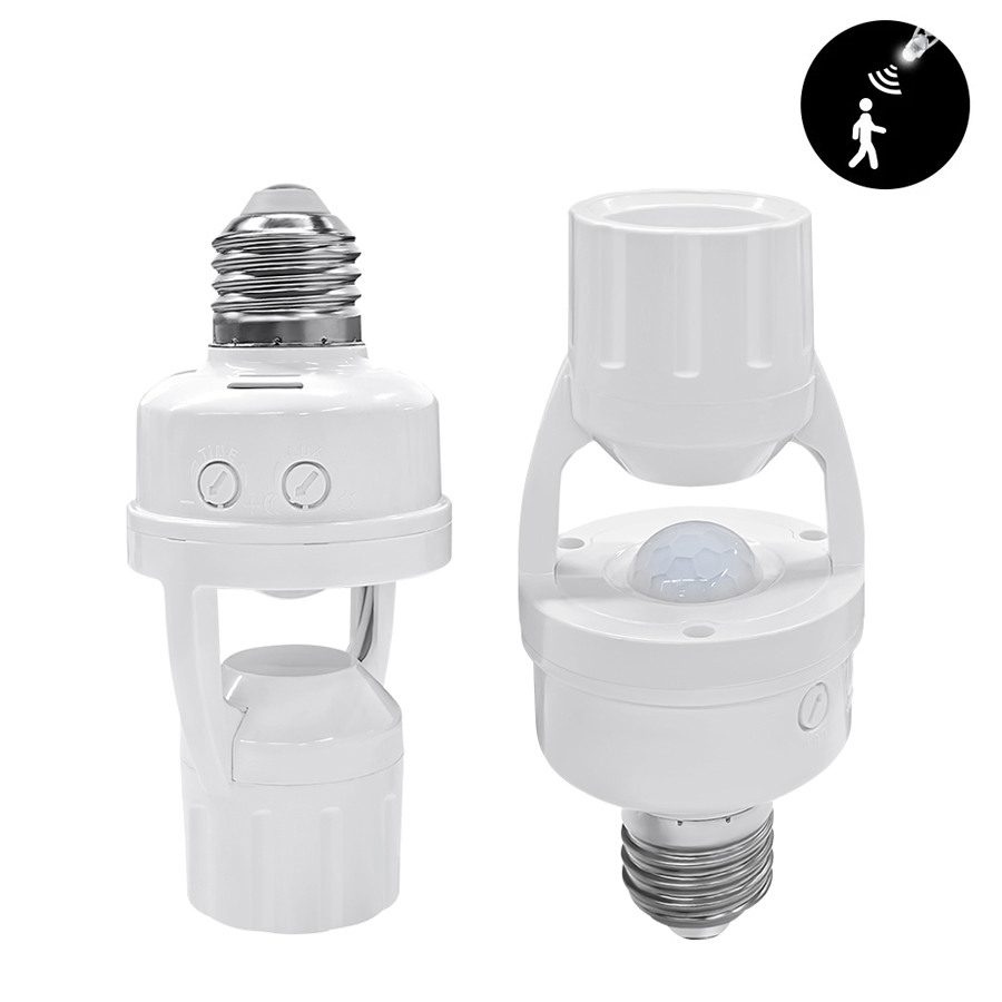 Smart Home Villa - PIR Bewegingssensor E27 Lampvoet Lampvoet AC110-220V