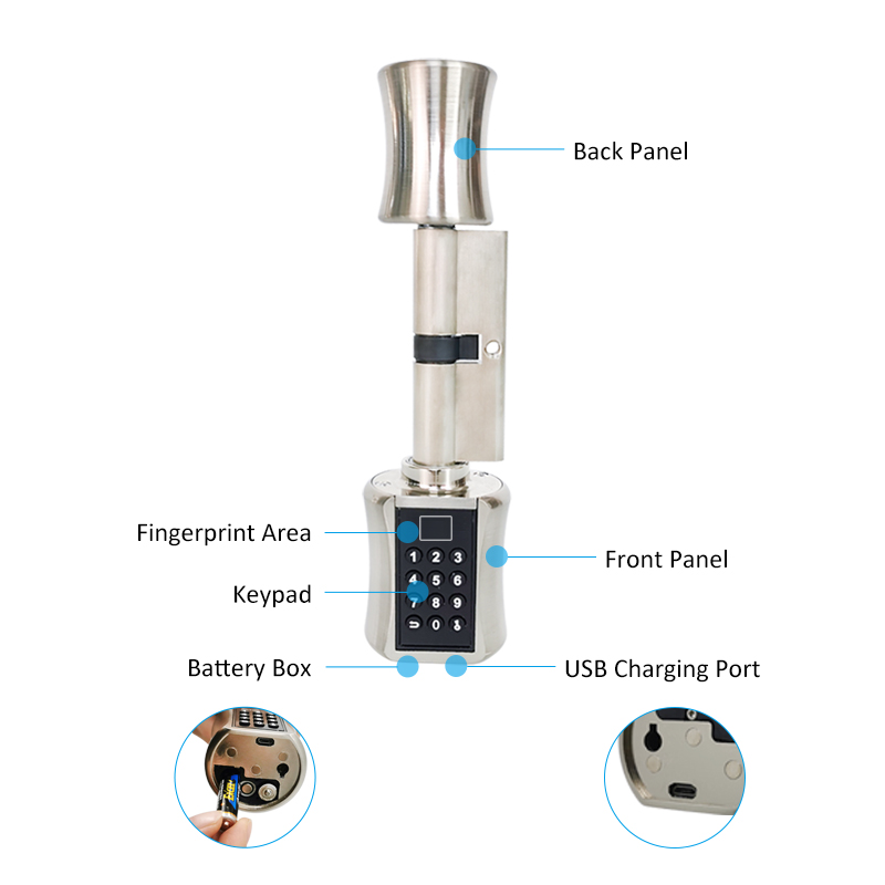 Vingerafdruk Smart Cilinder Sl - Smart Home Technology recensie en prijs