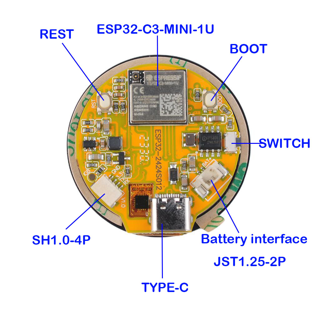 Esp32 Display 1.28 Inch ESP32- - Smart Home Monitoring recensie en prijs