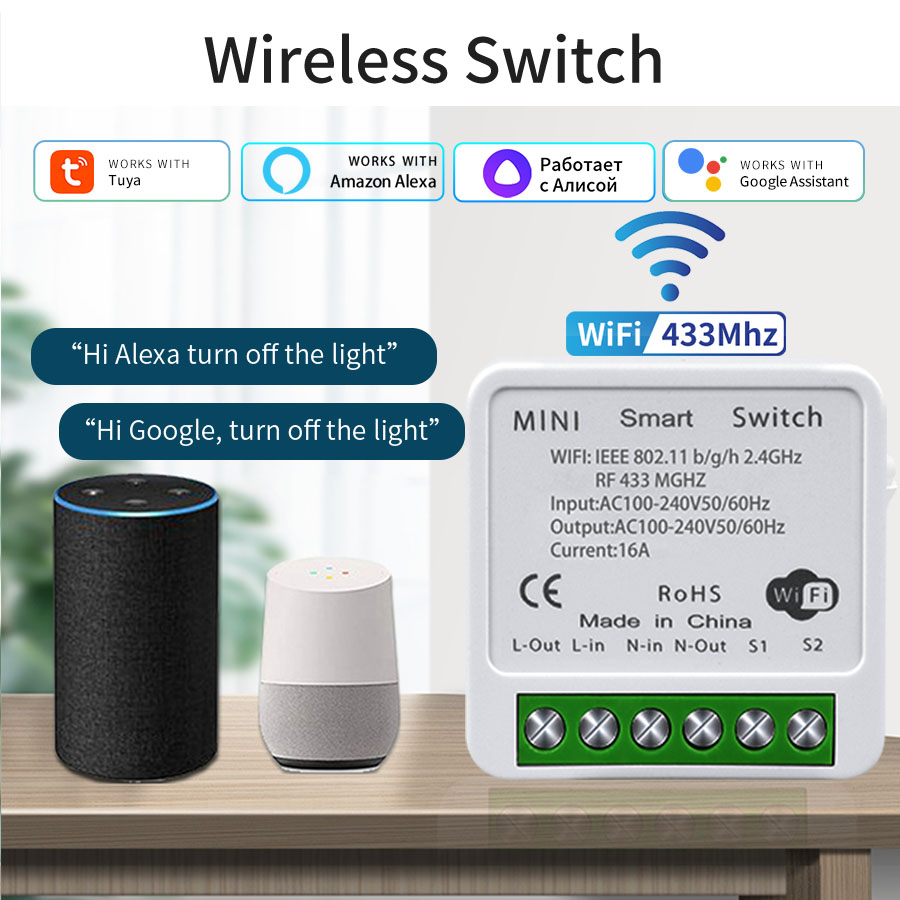 16A 20A WiFi Smart Switch 2-we - Smart Home Web recensie en prijs