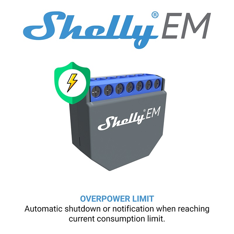 SHELLY EM Wifi Smart Life Cont - Smart Home Controller recensie en prijs
