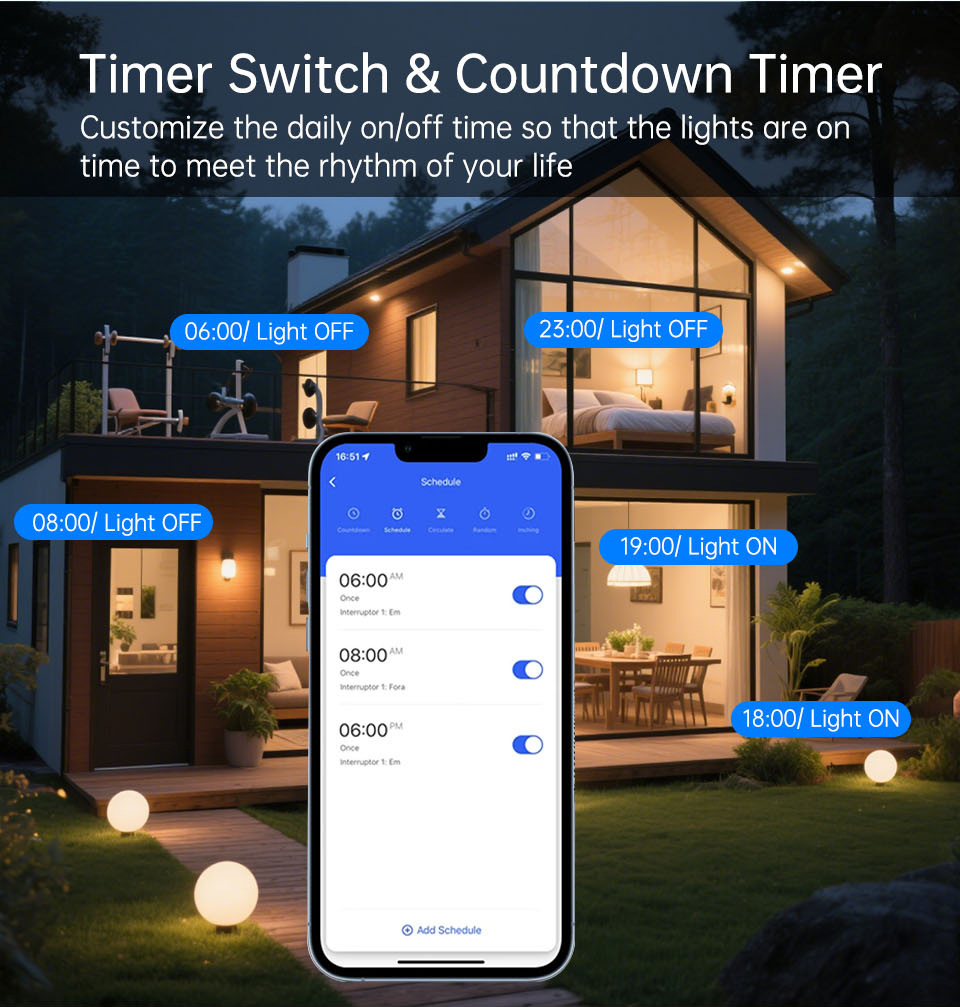 WiFi RF 433MHz Touch Wandlamp  - Smart Home Internet recensie en prijs
