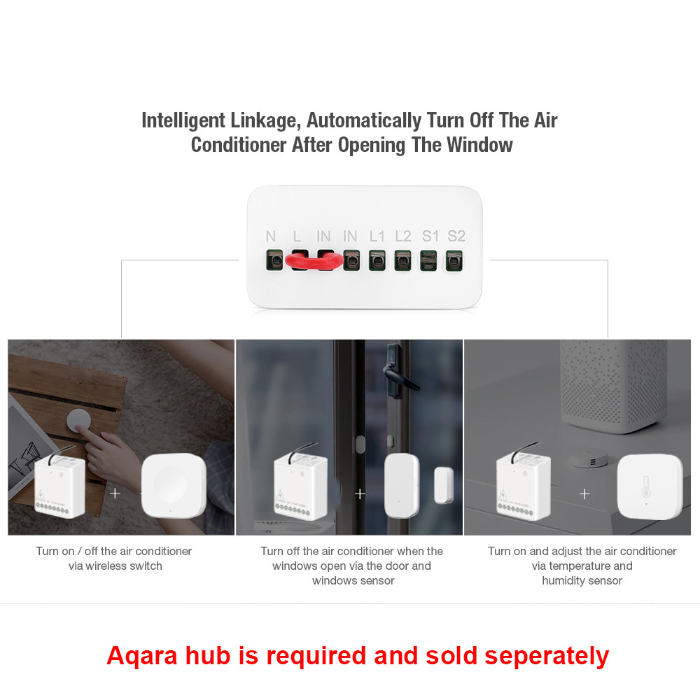 Originele Aqara Smart tweewegb - Smart Home Xiaomi 2 recensie en prijs
