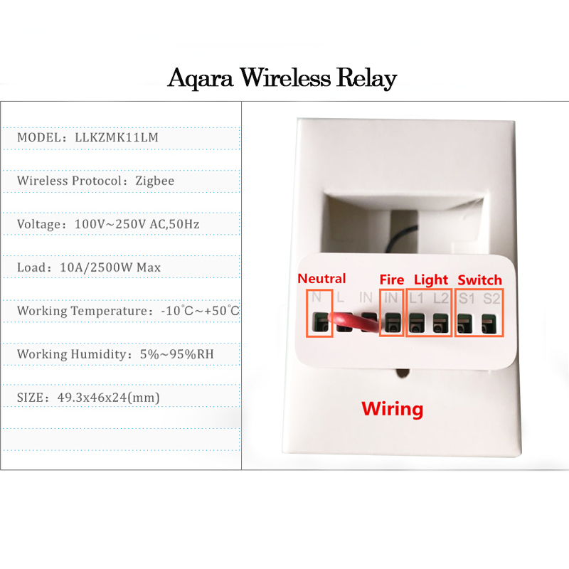 Originele Aqara Smart tweewegb - Smart Home Xiaomi 2 recensie en prijs