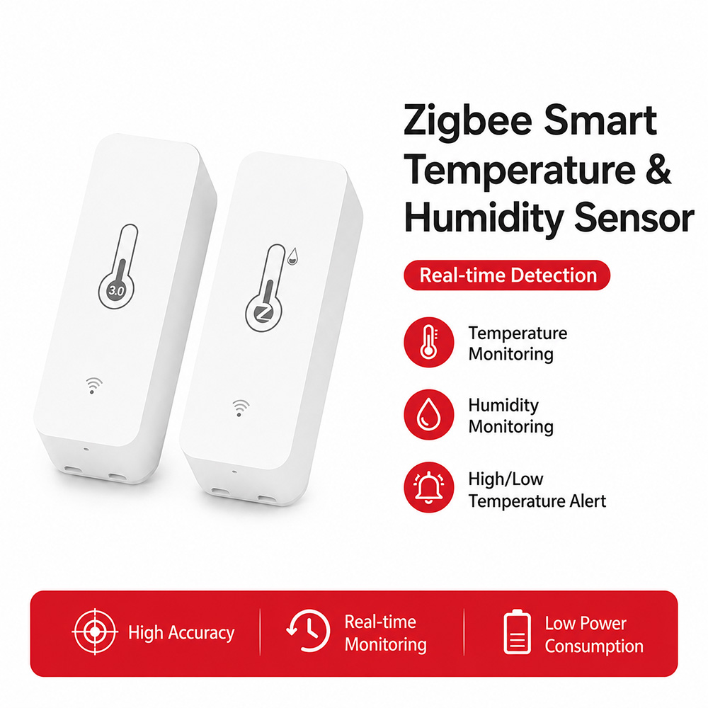 Zigbee Temperatuur- en Luchtvo - Smart Home Tablet recensie en prijs
