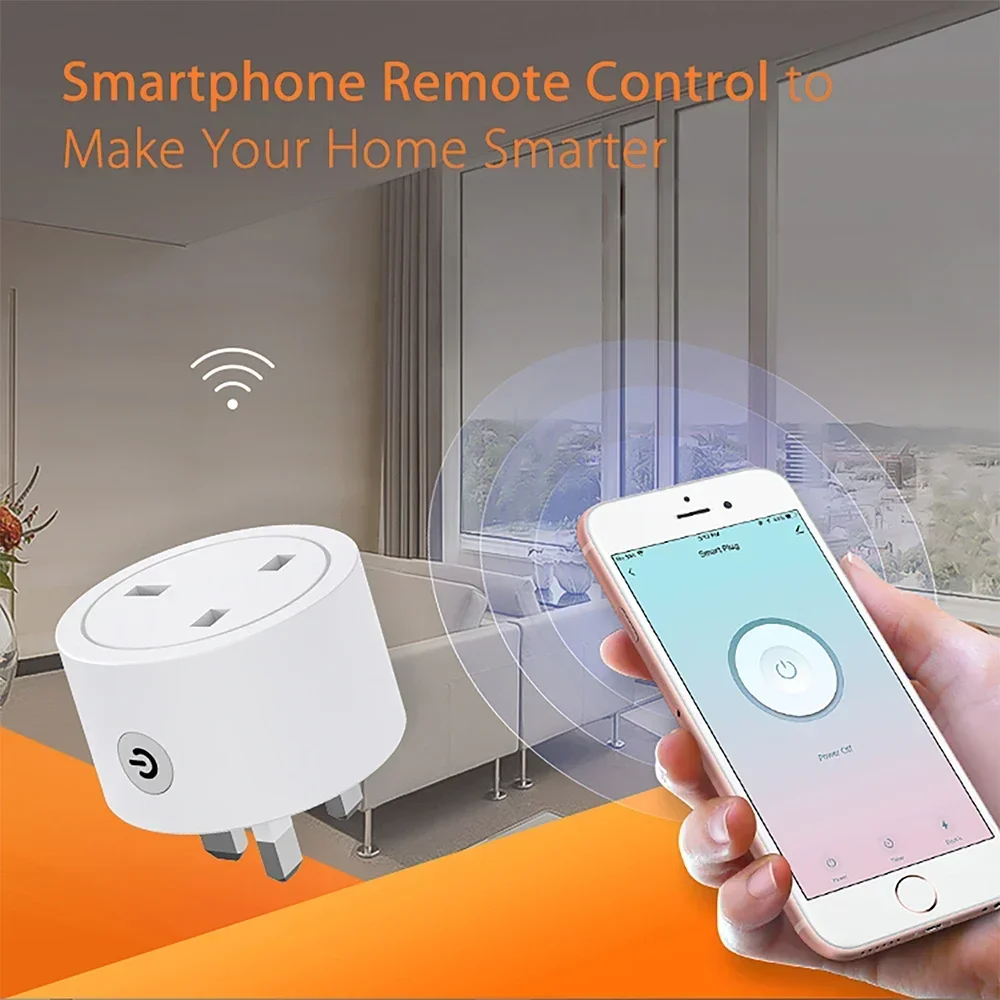 Zigbee Smart Plug 16A UK-stekk - Smart Home Monitoring recensie en prijs