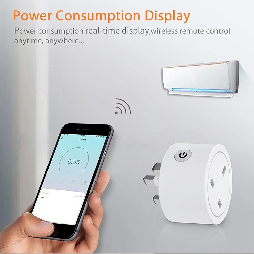 Zigbee Smart Plug 16A UK-stekk - Smart Home Monitoring recensie en prijs