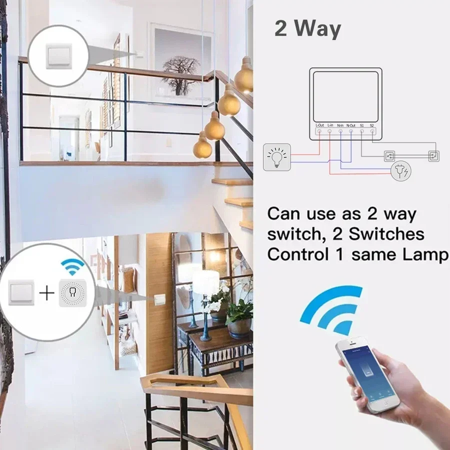 Tuya WiFi Smart Switch Module  - Smart Home Google Assistant recensie en prijs