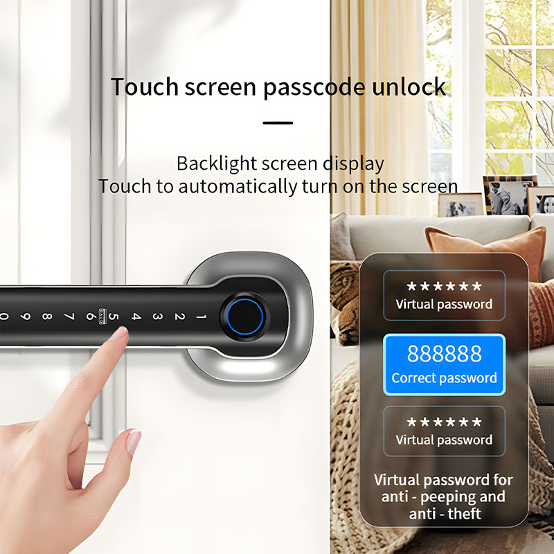 Slimme vingerafdruk deurslot,  - Smart Home Technology recensie en prijs
