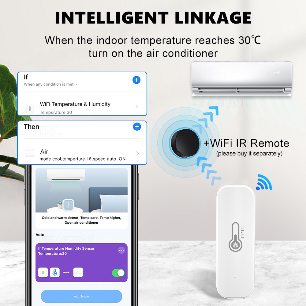 Tuya WiFi/ZigBee Temperatuur e - Smart Home Google Assistant recensie en prijs