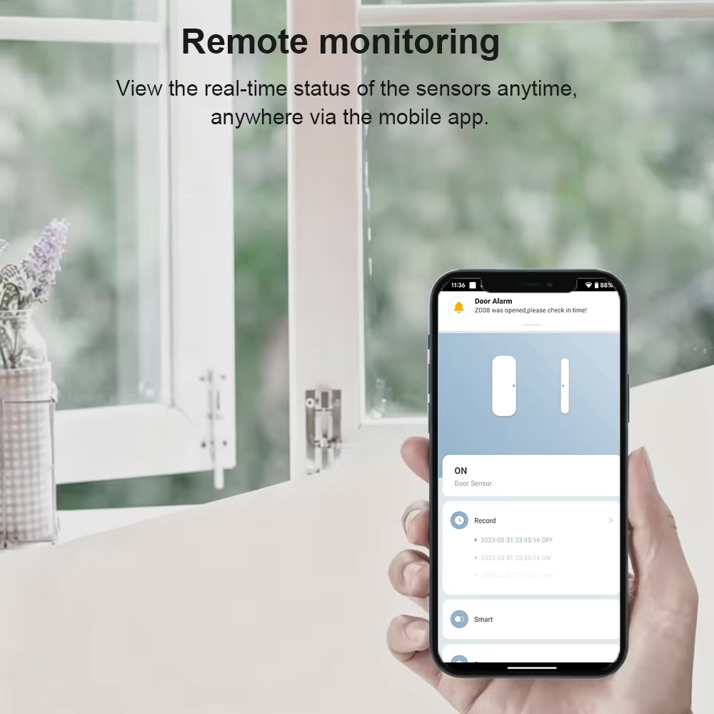 Zigbee 3.0 Deur- en Raamsensor - Smart Home Tablet recensie en prijs