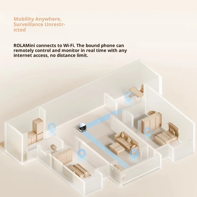 Enabot ROLA Mini Smart Robot I - Smart Home Monitoring recensie en prijs
