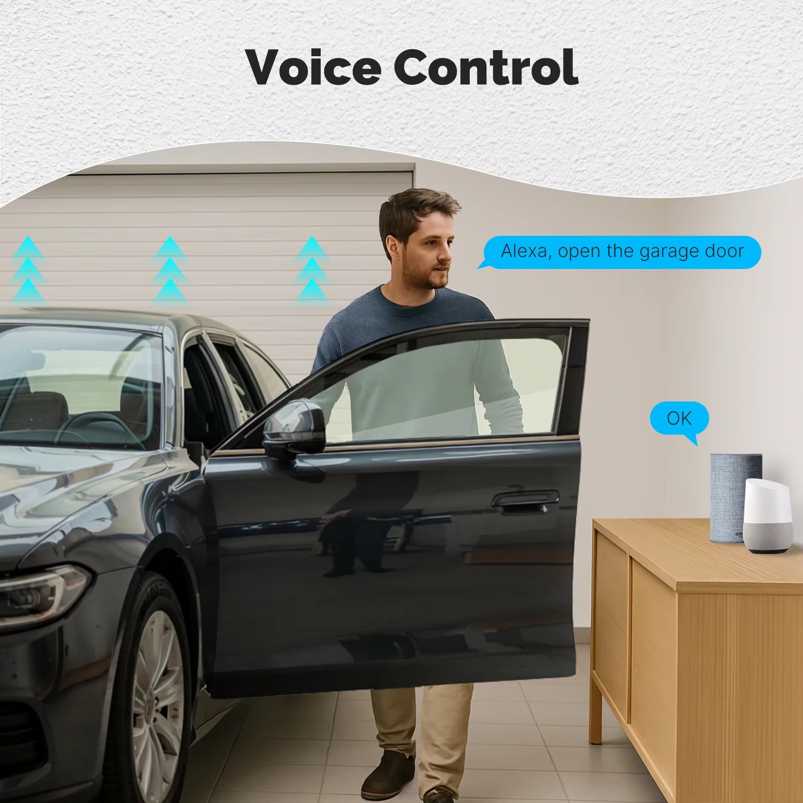 MOES Zigbee garagedeurcontroll - Smart Home Google Assistant recensie en prijs