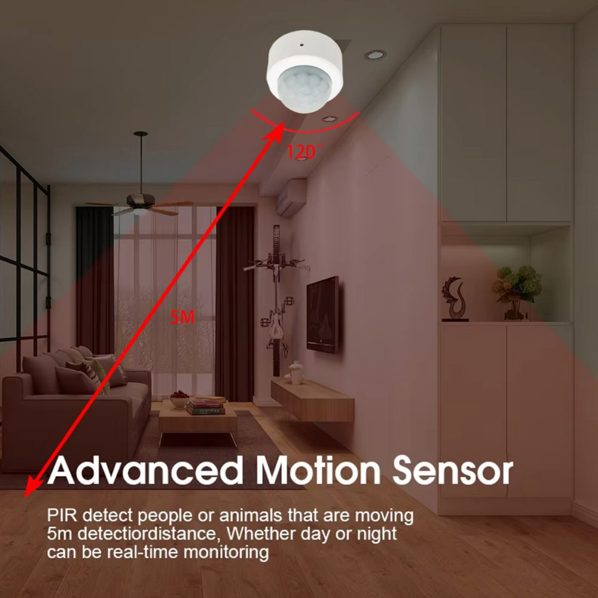 Zigbee3.0 Mini PIR Menselijke  - Smart Home Google Assistant recensie en prijs