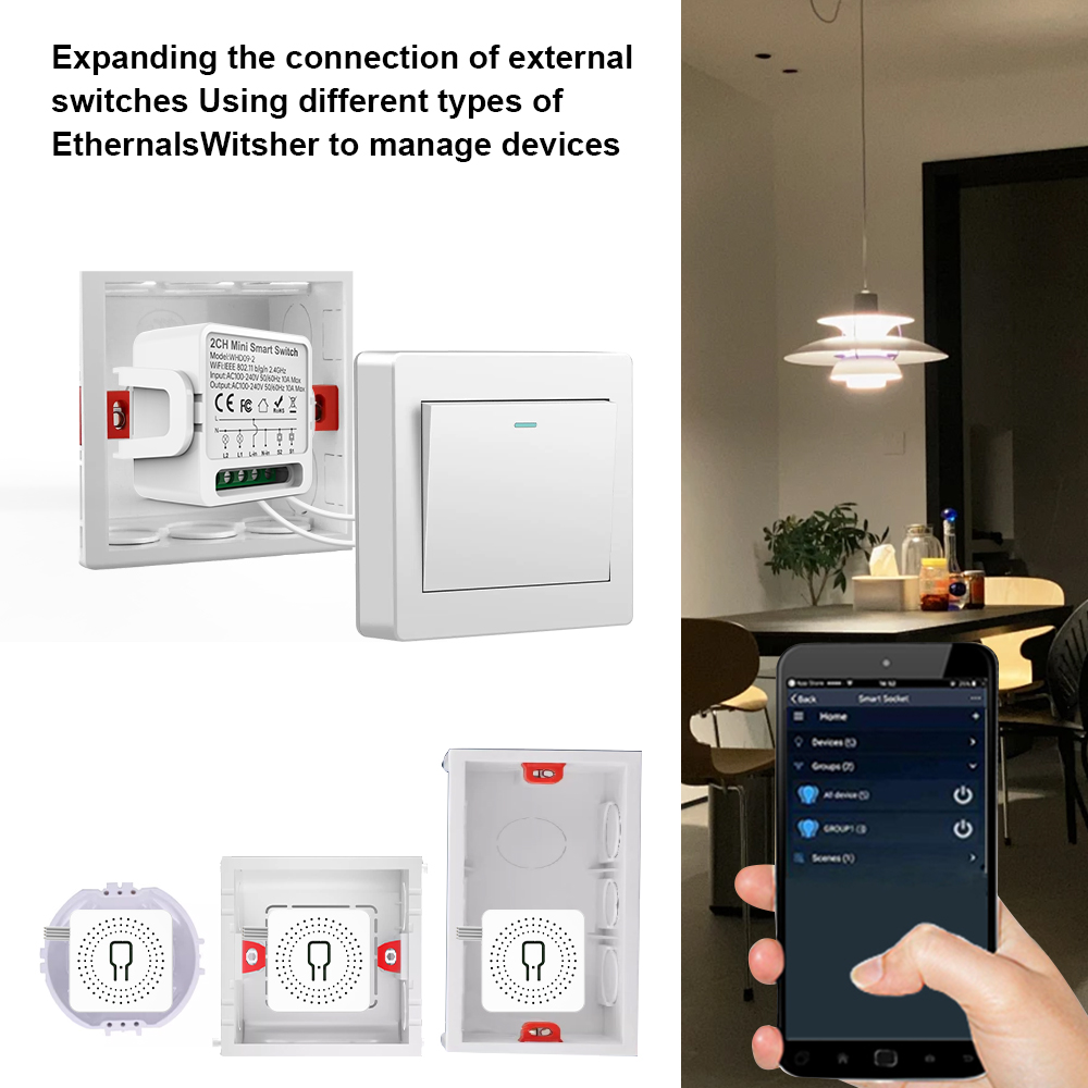 2-weg Tuya Smart Switch 2-voud - Smart Home Google Assistant recensie en prijs