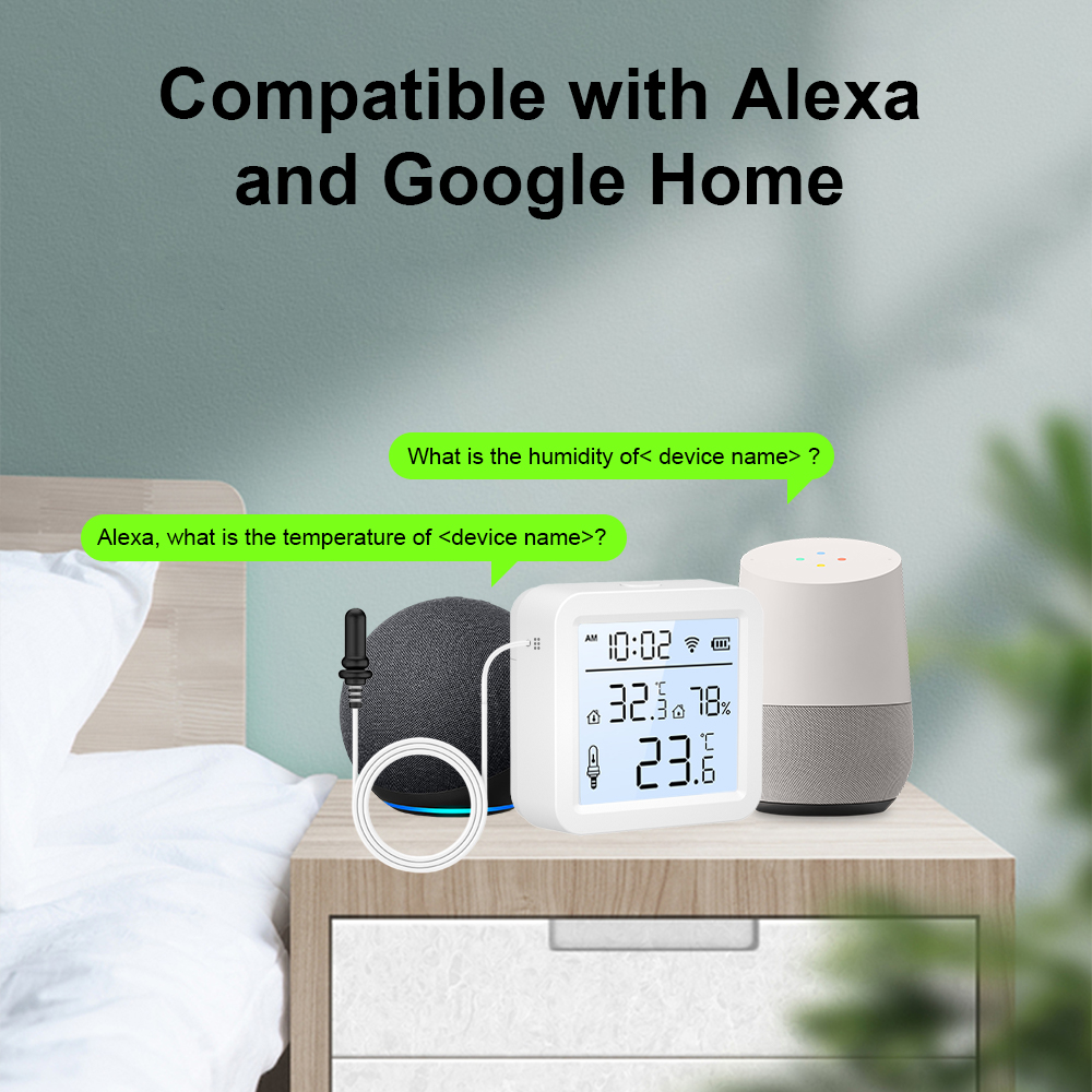 WiFi-vochtigheidstemperatuurse - Smart Home Internet recensie en prijs