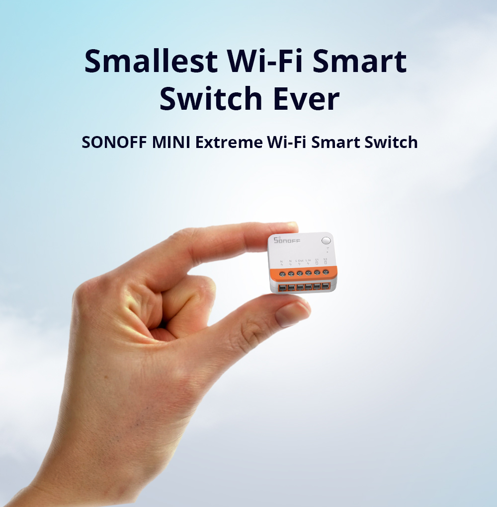 Sonoff Mini R4 Extreme Wifi Sm - Smart Home Web recensie en prijs