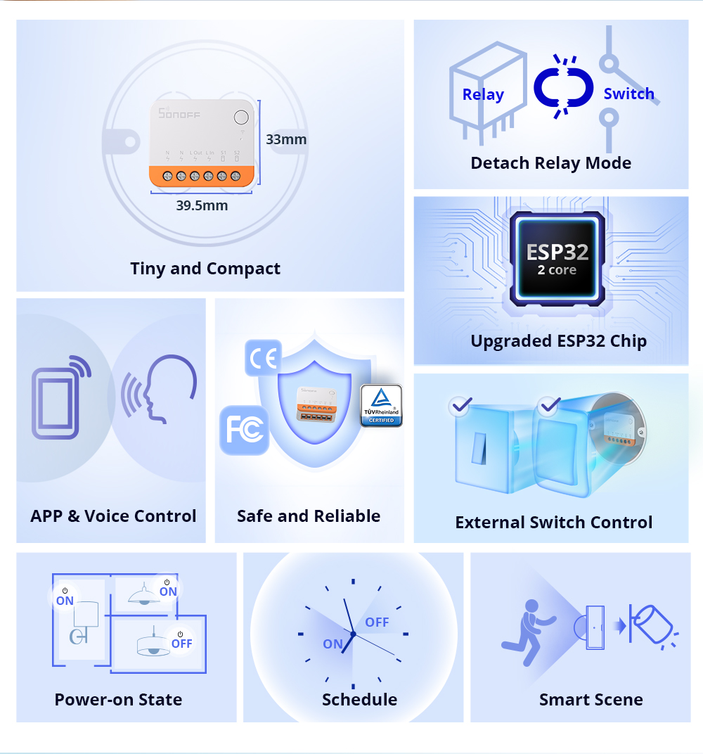 Sonoff Mini R4 Extreme Wifi Sm - Smart Home Web recensie en prijs